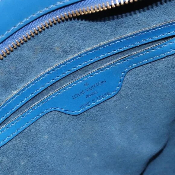 LOUIS VUITTON Epi Saint Jacques Shoulder Bag Blue M52275 LV Auth BA5219 - Picture 11 of 16